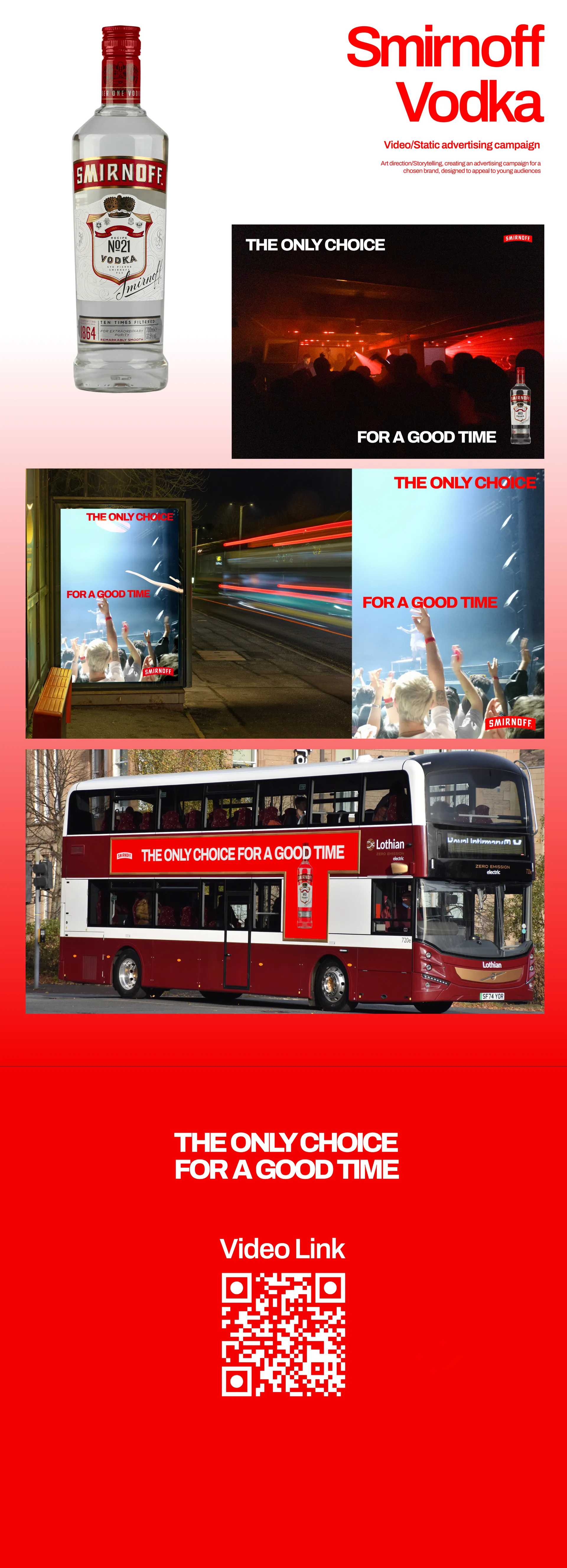 Smirnoff brand identity